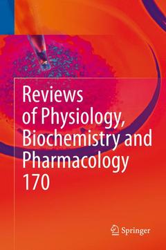 Cover of the book Reviews of Physiology, Biochemistry and Pharmacology Vol. 170