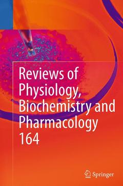 Couverture de l’ouvrage Reviews of Physiology, Biochemistry and Pharmacology, Vol. 164