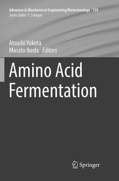 Couverture de l’ouvrage Amino Acid Fermentation