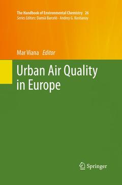 Couverture de l’ouvrage Urban Air Quality in Europe