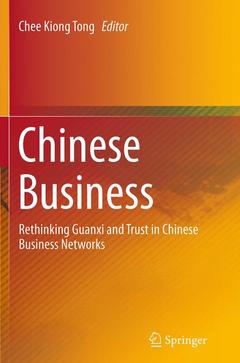 Couverture de l’ouvrage Chinese Business