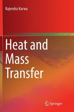 Couverture de l’ouvrage Heat and Mass Transfer