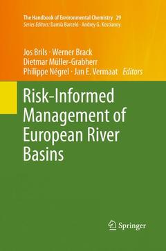 Couverture de l’ouvrage Risk-Informed Management of European River Basins