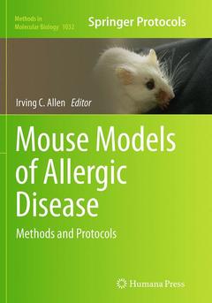 Couverture de l’ouvrage Mouse Models of Allergic Disease