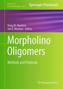Couverture de l’ouvrage Morpholino Oligomers