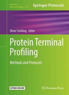 Couverture de l’ouvrage Protein Terminal Profiling