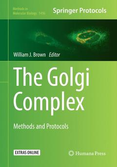 Couverture de l’ouvrage The Golgi Complex