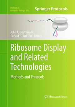 Couverture de l’ouvrage Ribosome Display and Related Technologies