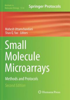 Couverture de l’ouvrage Small Molecule Microarrays