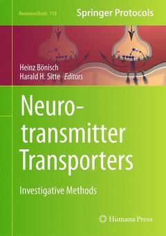 Couverture de l’ouvrage Neurotransmitter Transporters