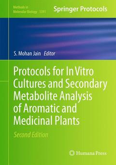 Cover of the book Protocols for In Vitro Cultures and Secondary Metabolite Analysis of Aromatic and Medicinal Plants, Second Edition
