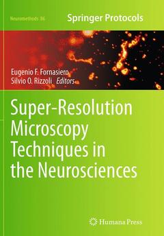 Couverture de l’ouvrage Super-Resolution Microscopy Techniques in the Neurosciences