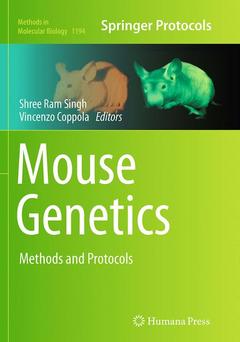 Couverture de l’ouvrage Mouse Genetics
