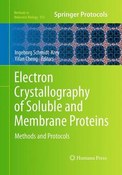 Couverture de l’ouvrage Electron Crystallography of Soluble and Membrane Proteins