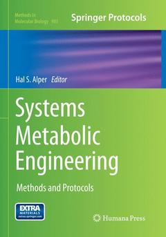 Couverture de l’ouvrage Systems Metabolic Engineering