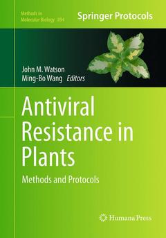 Couverture de l’ouvrage Antiviral Resistance in Plants