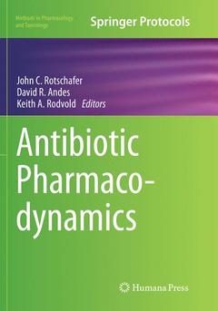 Couverture de l’ouvrage Antibiotic Pharmacodynamics