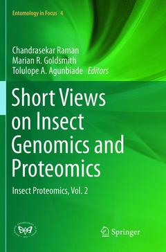 Couverture de l’ouvrage Short Views on Insect Genomics and Proteomics