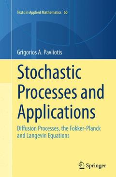 Couverture de l’ouvrage Stochastic Processes and Applications