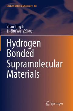 Couverture de l’ouvrage Hydrogen Bonded Supramolecular Materials