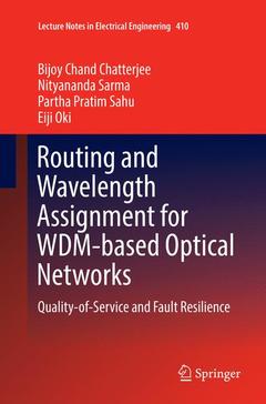 Couverture de l’ouvrage Routing and Wavelength Assignment for WDM-based Optical Networks