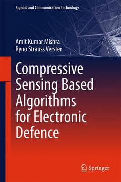 Couverture de l’ouvrage Compressive Sensing Based Algorithms for Electronic Defence