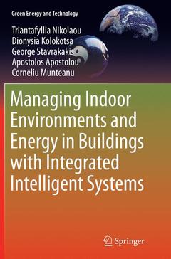 Couverture de l’ouvrage Managing Indoor Environments and Energy in Buildings with Integrated Intelligent Systems