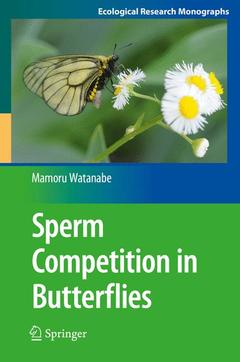 Couverture de l’ouvrage Sperm Competition in Butterflies