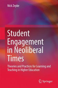 Couverture de l’ouvrage Student Engagement in Neoliberal Times