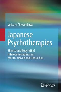 Cover of the book Japanese Psychotherapies
