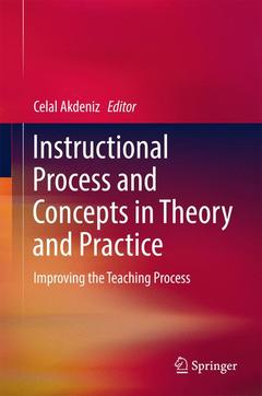 Cover of the book Instructional Process and Concepts in Theory and Practice