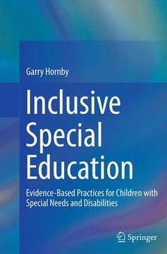 Couverture de l’ouvrage Inclusive Special Education