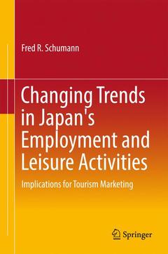 Couverture de l’ouvrage Changing Trends in Japan's Employment and Leisure Activities