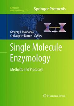 Couverture de l’ouvrage Single Molecule Enzymology