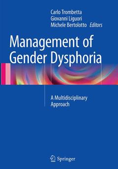 Couverture de l’ouvrage Management of Gender Dysphoria