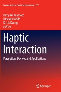 Couverture de l’ouvrage Haptic Interaction