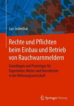 Cover of the book Rechte und Pflichten beim Einbau und Betrieb von Rauchwarnmeldern
