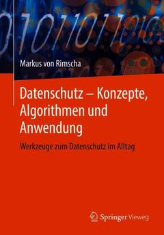 Couverture de l’ouvrage Datenschutz - Konzepte, Algorithmen und Anwendung