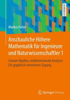 Couverture de l’ouvrage Anschauliche Höhere Mathematik für Ingenieure und Naturwissenschaftler 1