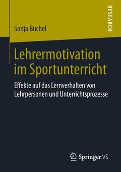 Couverture de l’ouvrage Lehrermotivation im Sportunterricht