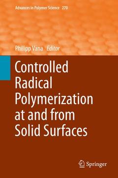 Couverture de l’ouvrage Controlled Radical Polymerization at and from Solid Surfaces