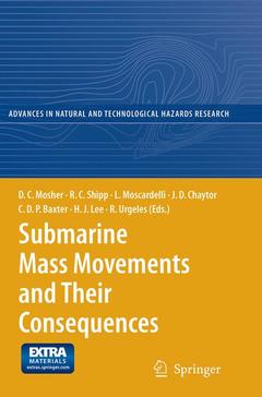 Cover of the book Submarine Mass Movements and Their Consequences