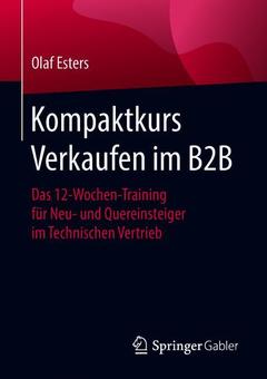 Couverture de l’ouvrage Kompaktkurs Verkaufen im B2B