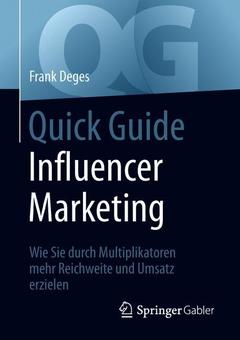 Couverture de l’ouvrage Quick Guide Influencer Marketing