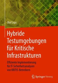 Cover of the book Hybride Testumgebungen für Kritische Infrastrukturen