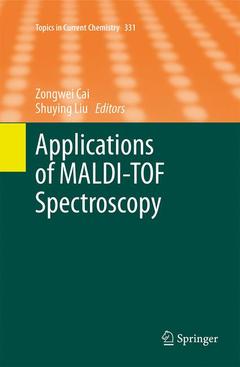 Cover of the book Applications of MALDI-TOF Spectroscopy