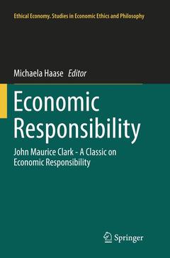 Couverture de l’ouvrage Economic Responsibility