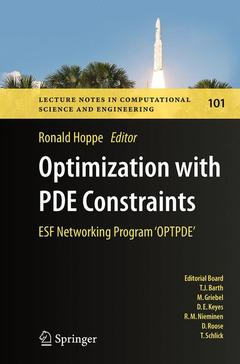 Couverture de l’ouvrage Optimization with PDE Constraints