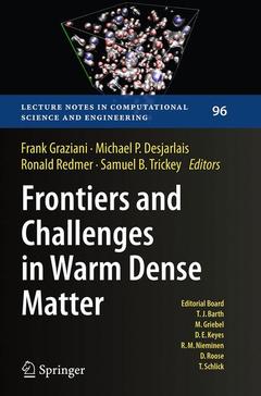 Couverture de l’ouvrage Frontiers and Challenges in Warm Dense Matter