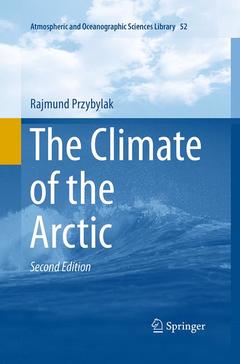 Couverture de l’ouvrage The Climate of the Arctic